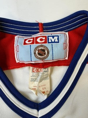 Vintage Montreal Canadiens CCM Jersey Size Large NHL