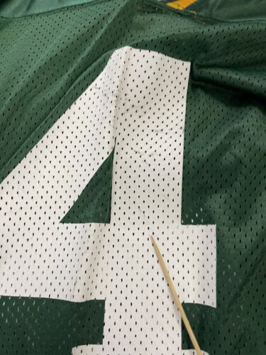 Vintage Green Bay Packers Brett Favre Champion Jersey Size 48 NFL
