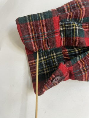 Vintage Pendleton Wool Board Button Up Shirt Size Large Plaid