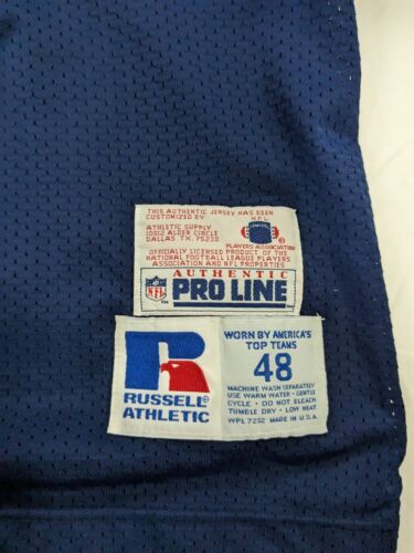 Vintage Dallas Cowboys Emitt Smith Authentic Russell Jersey Size 48 NFL