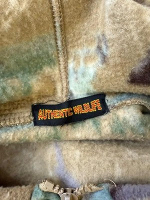 Deer Wildlife Fleece Jacket Size 2XL Nature AOP