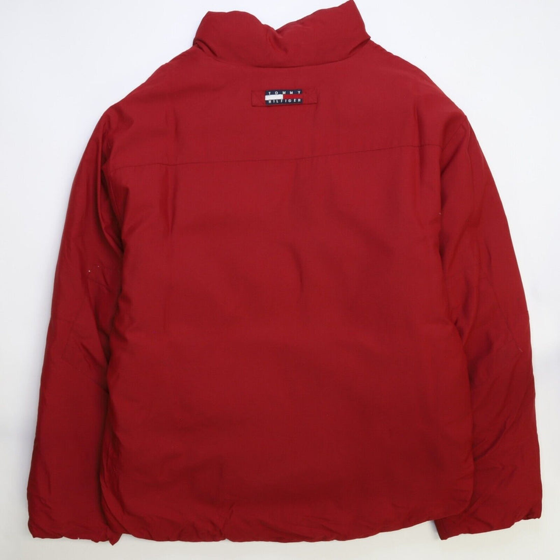 Vintage Tommy Hilfiger Puffer Jacket Size XL Red Insulated