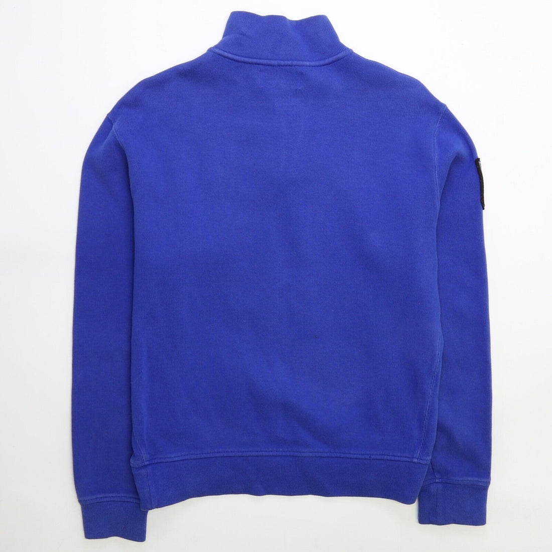 Vintage Polo Ralph Lauren Ski Big Pony 1/4 Zip Sweater Size Small Blue