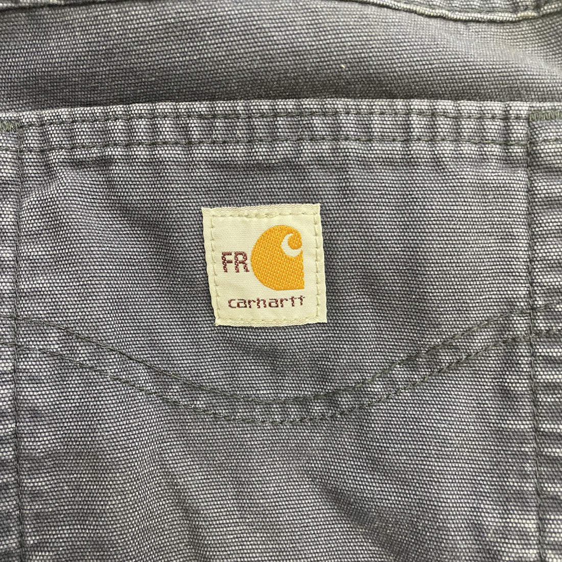 Carhartt FR Carpenter Work Pants Size 36 X 30 Blue Flame Resistant