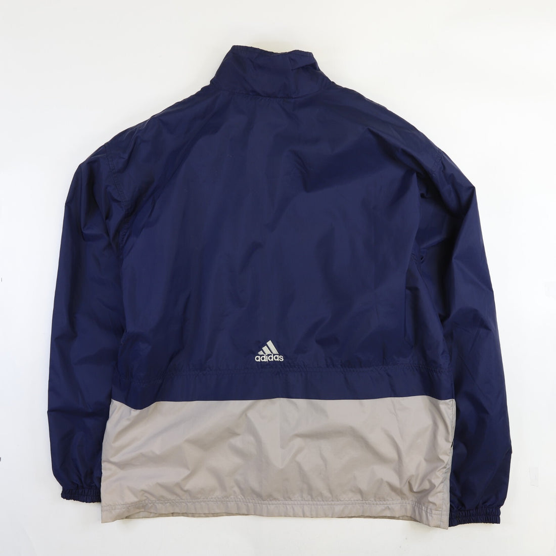 Vintage Adidas Windbreaker Light Jacket Size Medium Blue