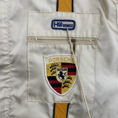 Vintage Frank Comito Racing Nomex Jacket Size Large Patches 80s