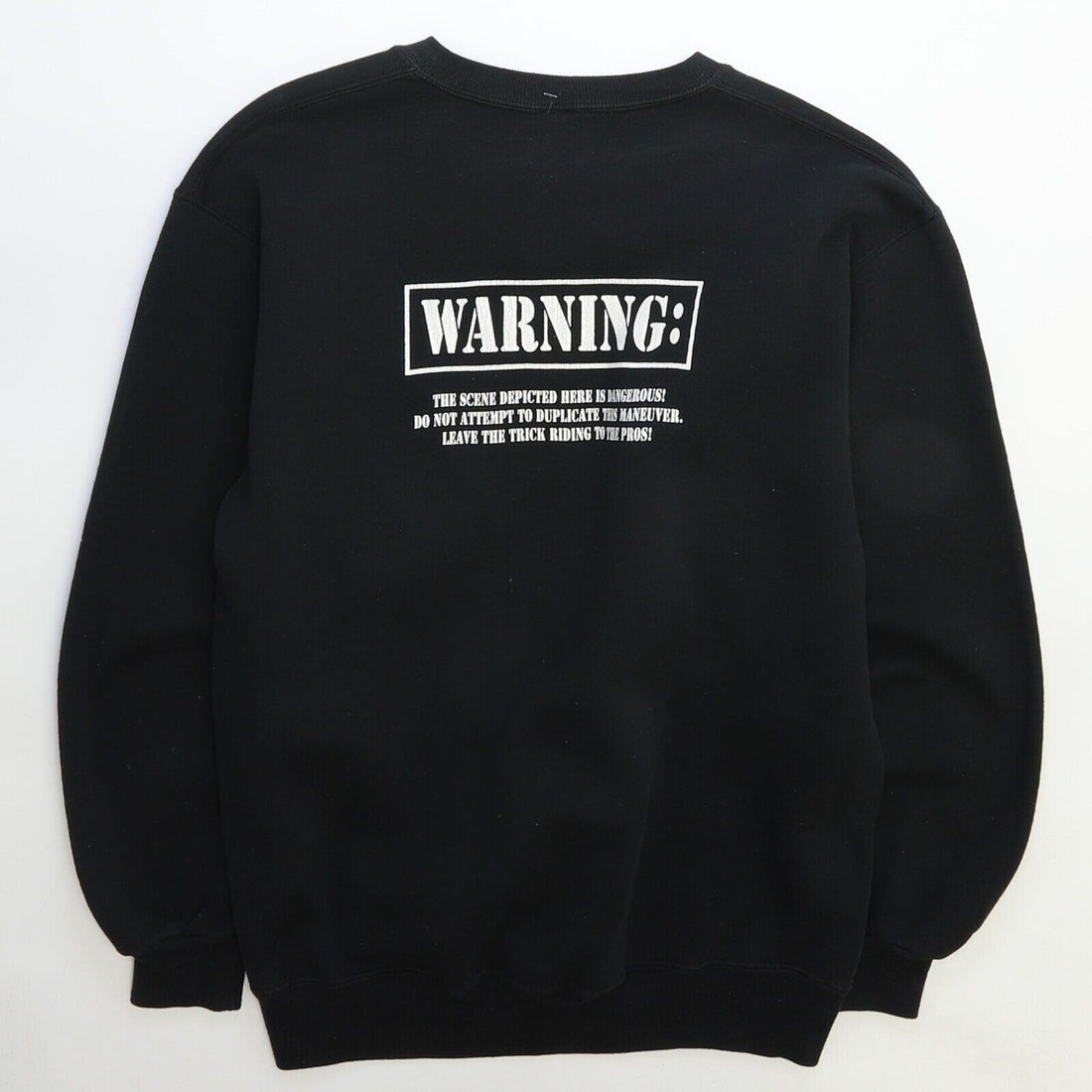 Vintage Cat Attack Team Crewneck Sweatshirt Size Large Snowmobile Racing