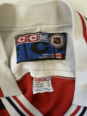 Vintage NHL All Star CCM Jersey Size XL Collared 2000