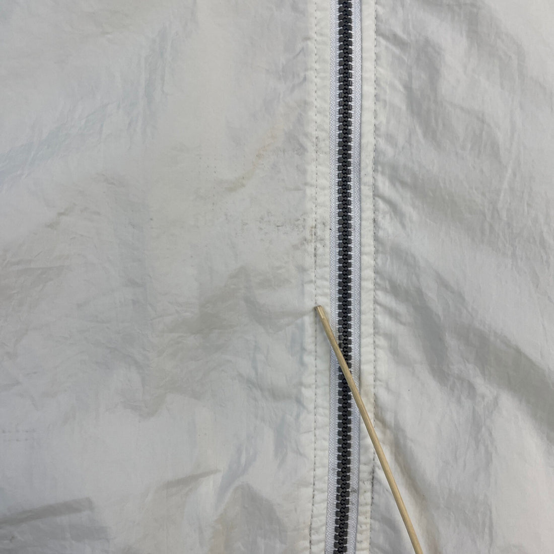 Vintage Adidas Windbreaker Light Jacket Size Large White