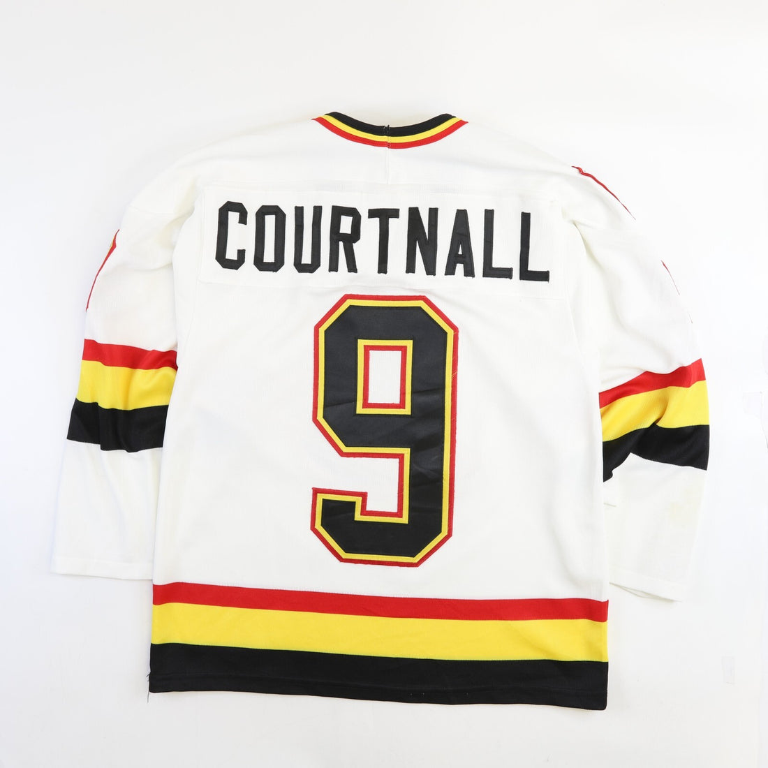 Vintage Vancouver Canucks Russ Courtnall CCM Jersey Size Small 90s NHL