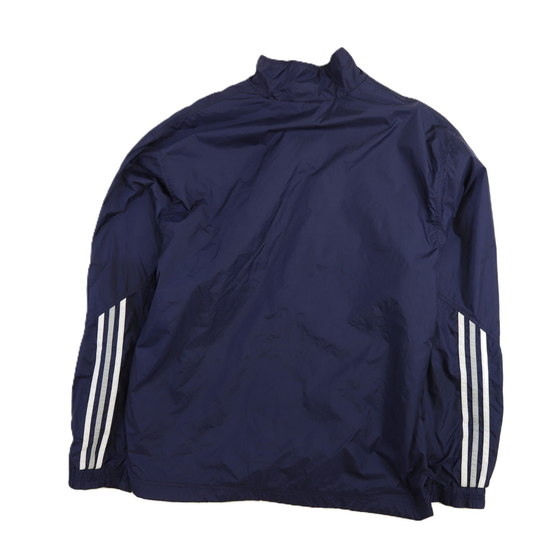 Vintage Adidas Windbreaker Light Jacket Size Large Blue Pullover