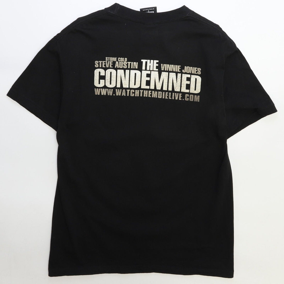 Vintage Stone Cold Steve Austin The Condemned T-Shirt Large Movie Promo WWE