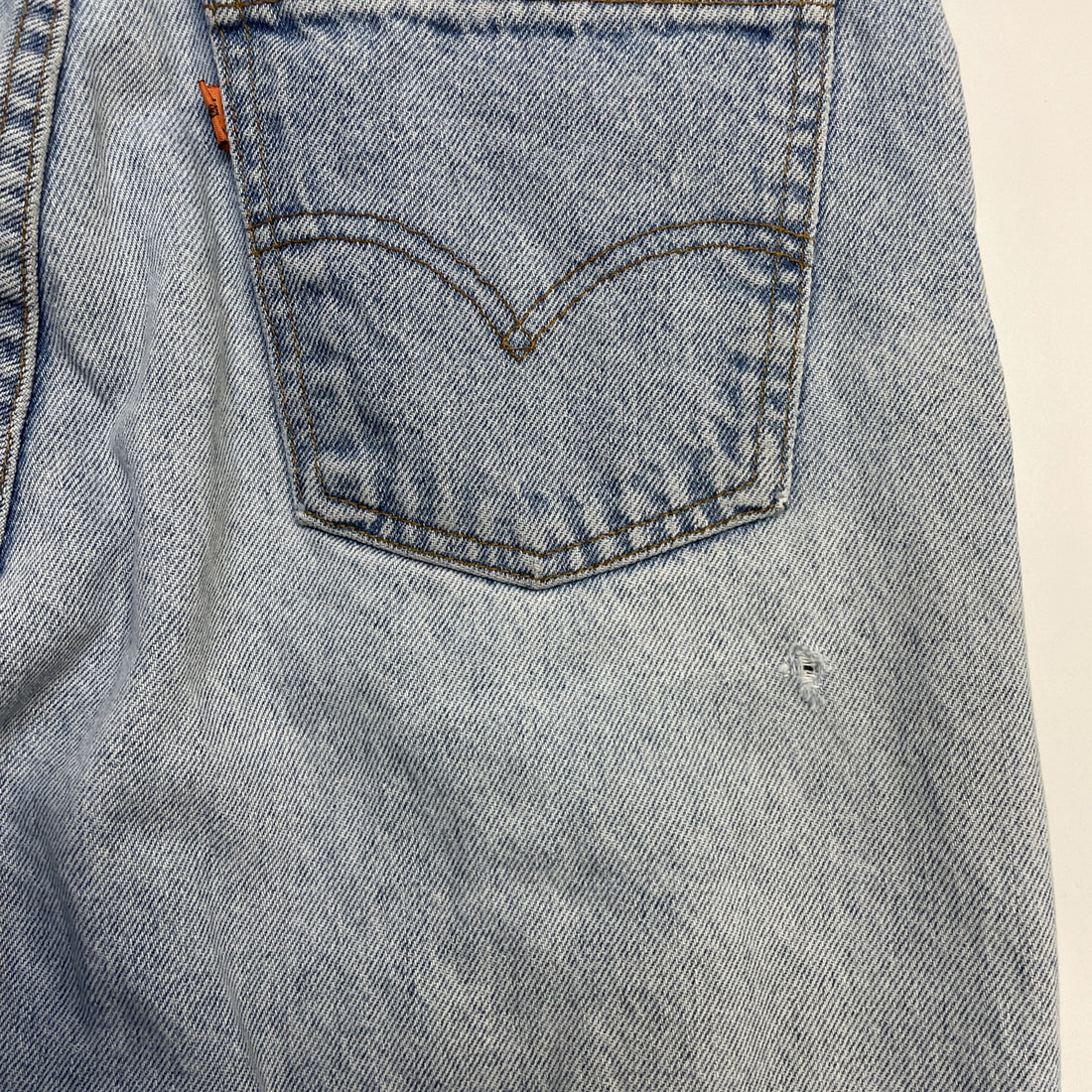 Vintage Levi's Denim Jeans Pants Size 33 X 30 Orange Tab