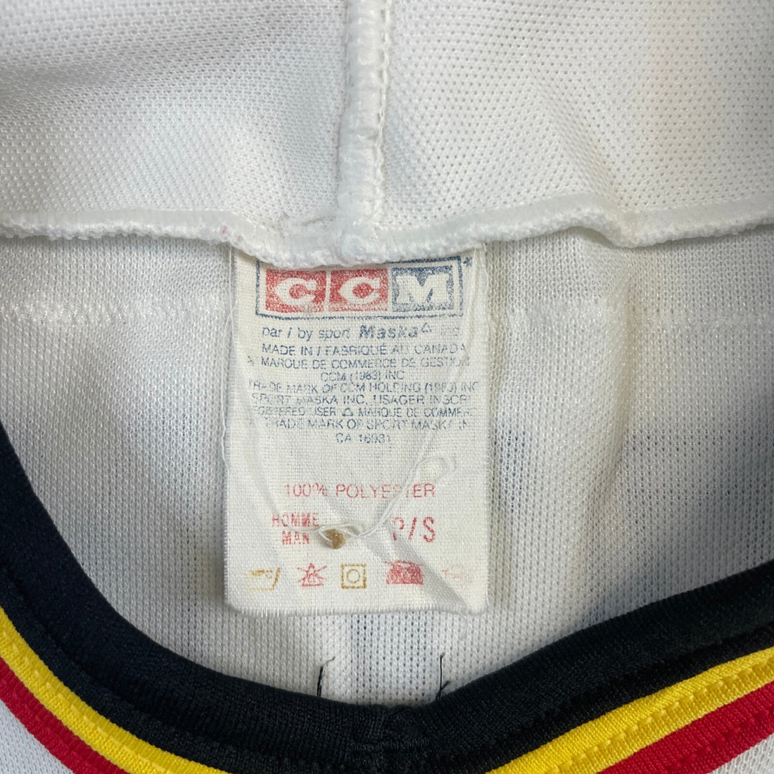 Vintage Vancouver Canucks Russ Courtnall CCM Jersey Size Small 90s NHL