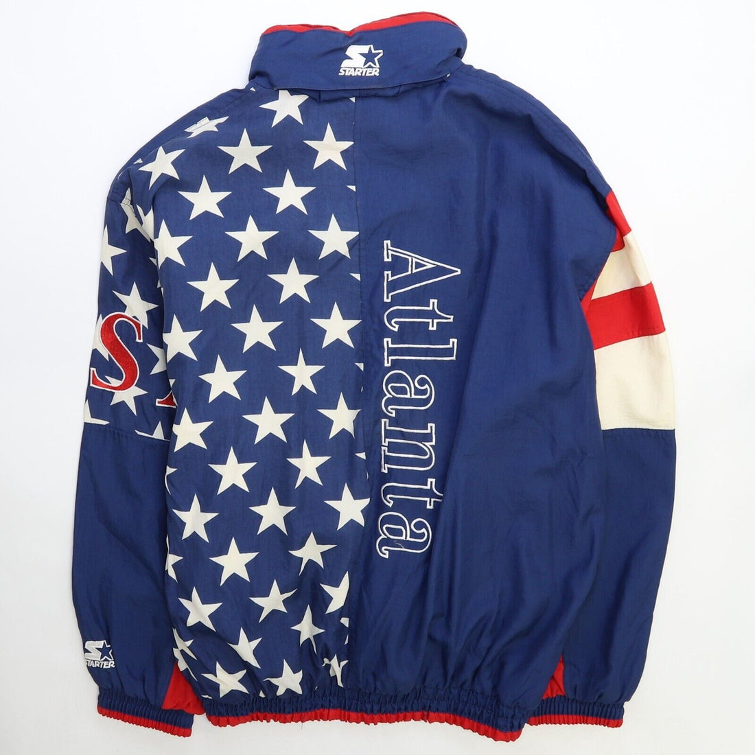 Vintage Team USA Olympics Eagle Starter Windbreaker Jacket Large Minute Maid 90s