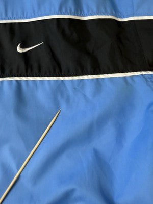 Vintage Nike Windbreaker Light Jacket Size Large Blue