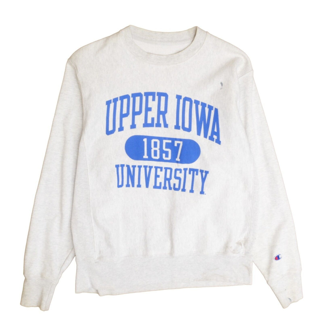 Vintage Upper Iowa University Champion Reverse Weave Sweatshirt Size Large