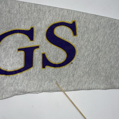 Vintage Minnesota Vikings Spell Out Sweatshirt Crewneck Size Large 1992 90s NFL