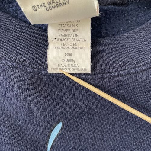 Vintage Donald Duck Walt Disney World Crewneck Sweatshirt Small