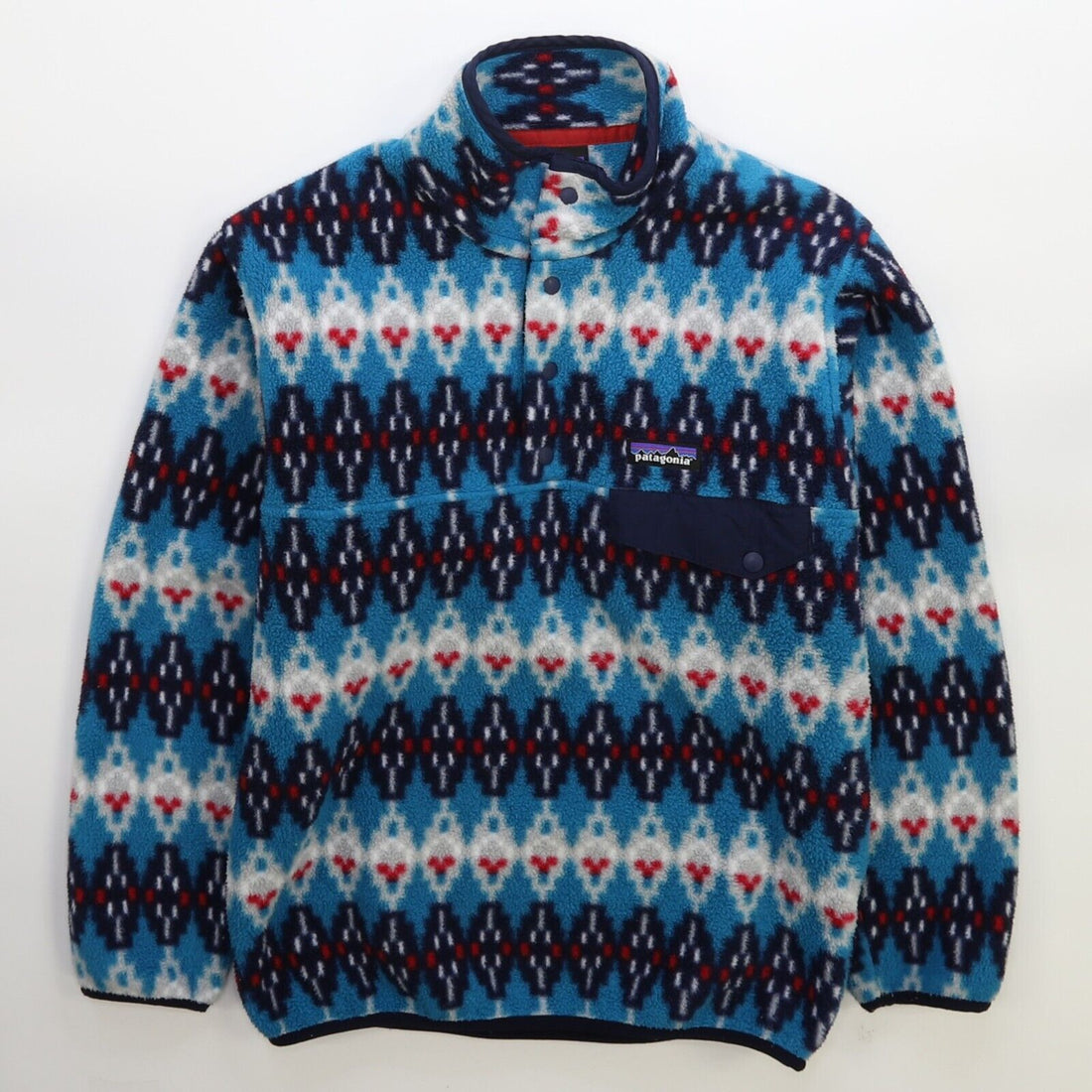 Patagonia Aztec Synchilla Snap T Fleece Jacket Size 2XS