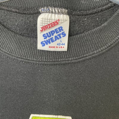 Vintage Cat Attack Team Crewneck Sweatshirt Size Large Snowmobile Racing