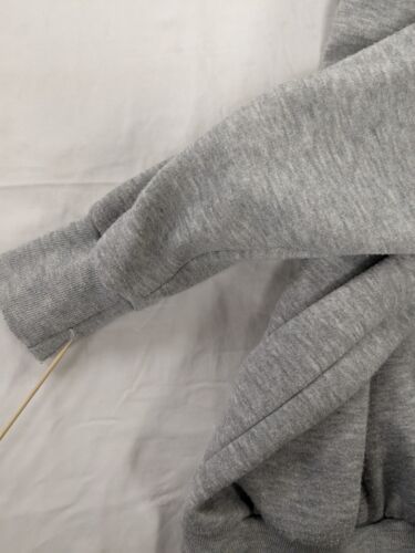 Vintage Nike Sweatshirt Hoodie Size Large Gray Blue Full Zip 80s