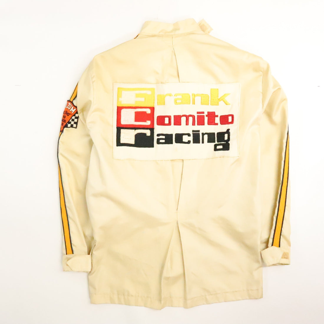 Vintage Frank Comito Racing Nomex Jacket Size Large Patches 80s