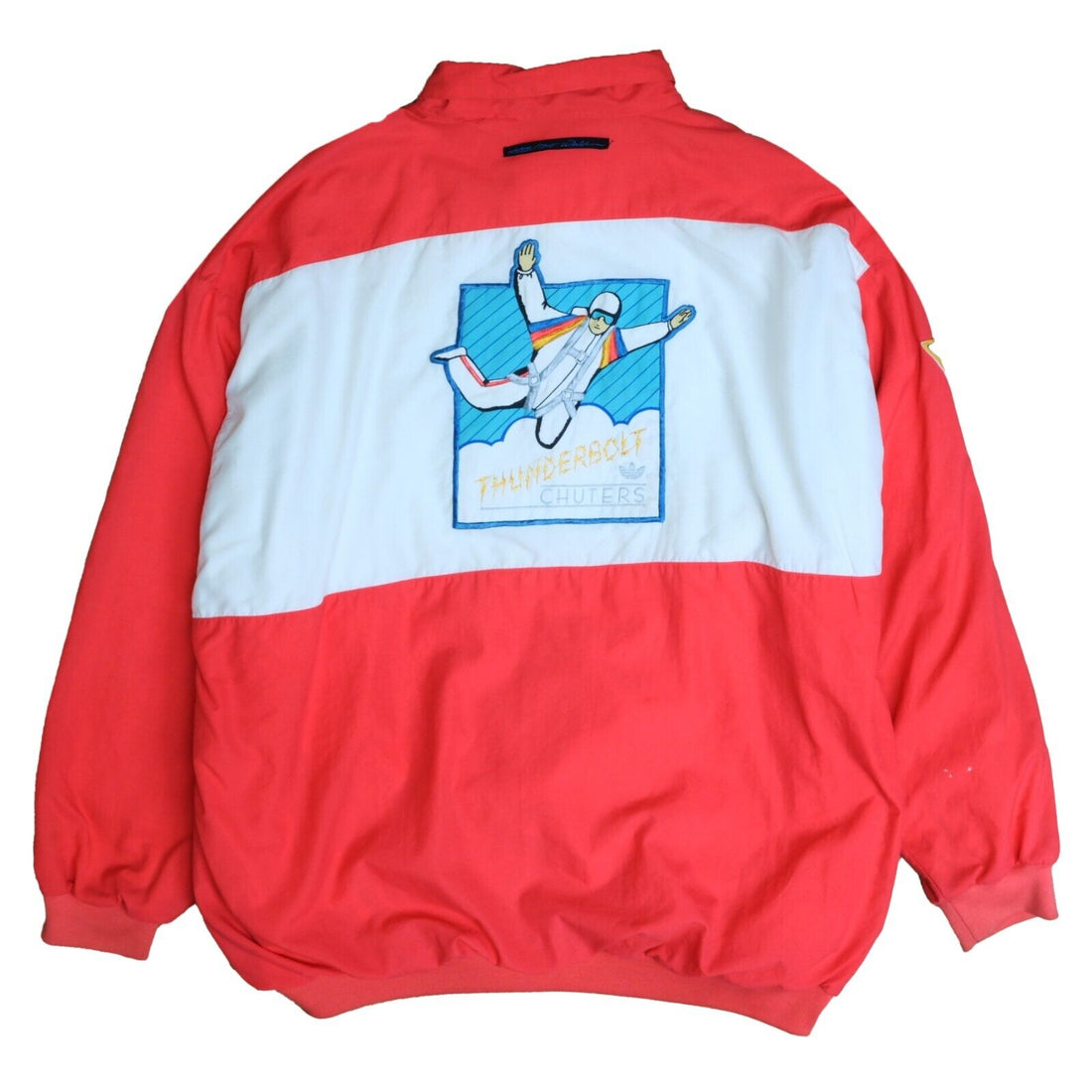 Vintage Adidas Thunderbolt Chuters Aeros Sweatshirt Size XL Embroidered