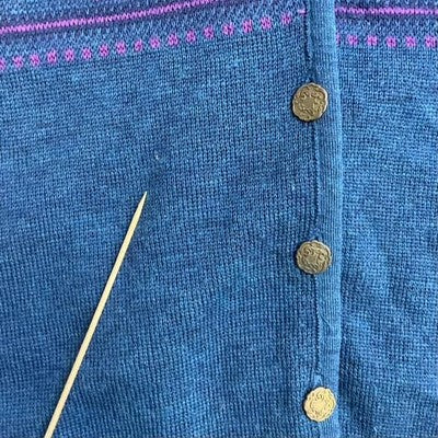 Vintage Pendleton Wool Knit Cardigan Sweater Womens Size Small