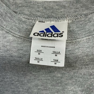 Vintage Adidas Crewneck Sweatshirt Size Medium Gray