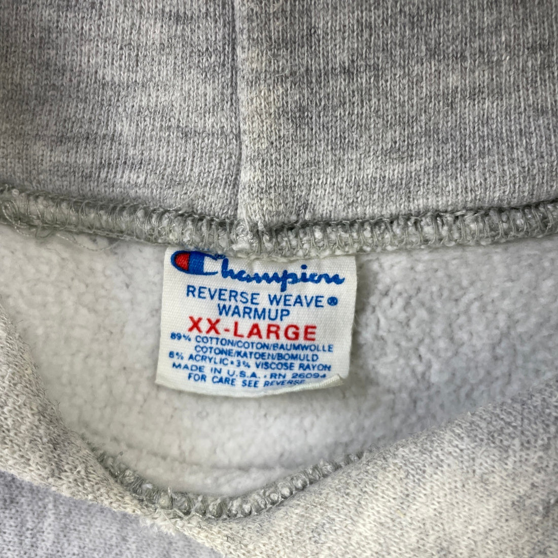 Vintage Hartford Graduate Champion Reverse Weave Sweatshirt Hoodie 2XL 80s