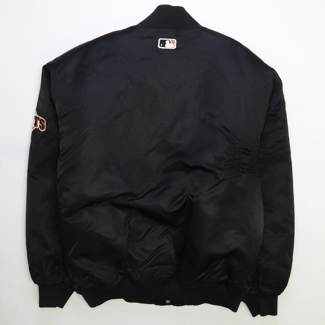 Vintage San Francisco Giants Starter Satin Jacket Large Diamond Collection MLB