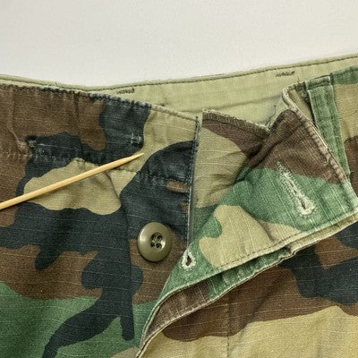 Hot Weather Woodland Camouflage Combat Cargo Pants Size Small