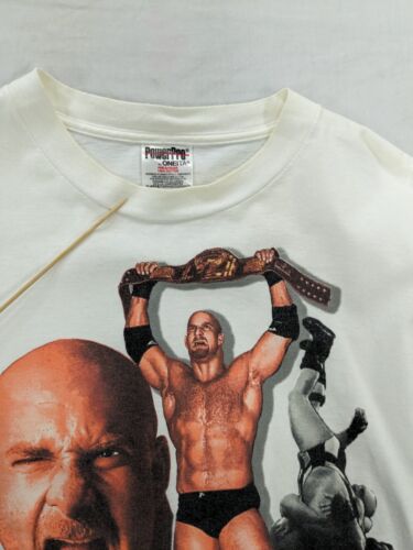 Vintage Goldberg World Champion Wrestling T-Shirt Size XL 1998 90s WCW