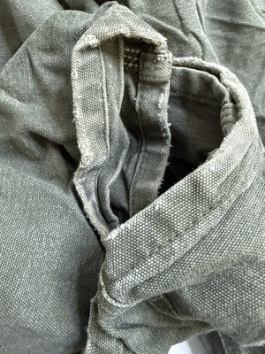 Carhartt Canvas Carpenter Work Pants Size 38 X 34 Moss Green