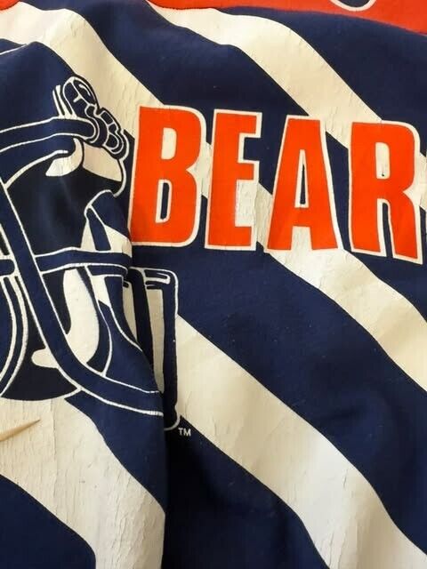 Vintage Chicago Bears Sweatshirt Crewneck Size XL All Over Print 90s NFL