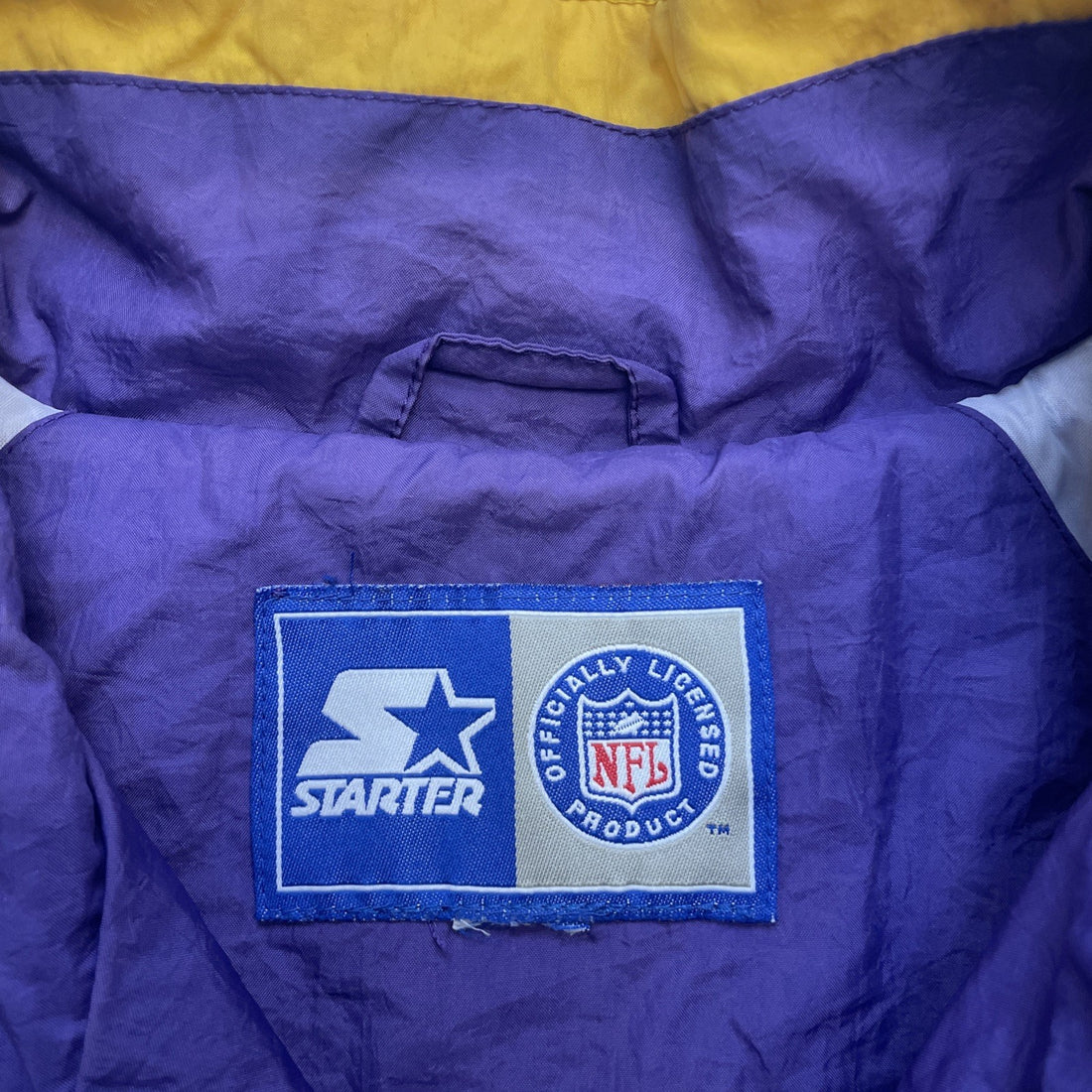 Vintage Minnesota Vikings Starter Windbreaker Light Jacket Size Large NFL