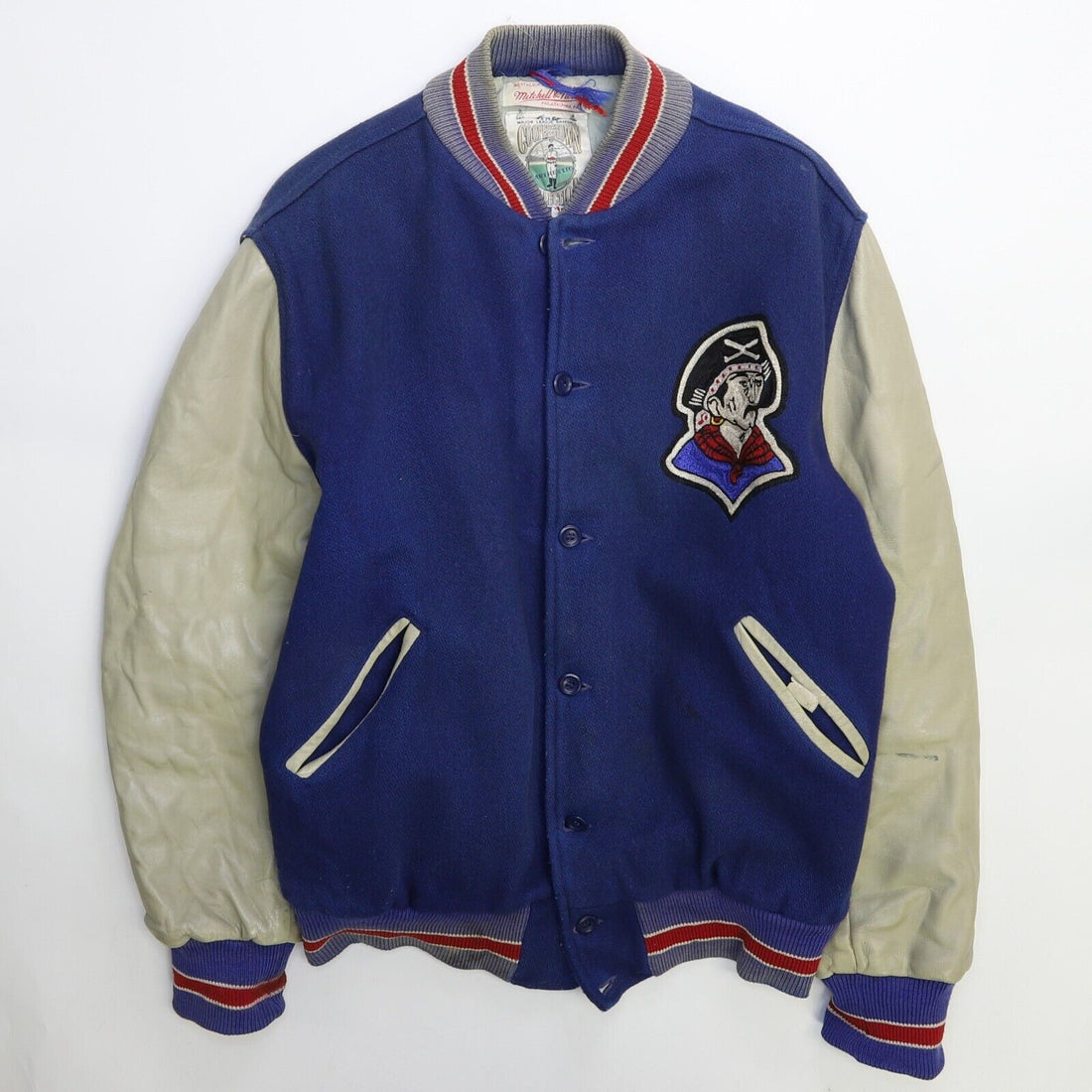 Vintage Pittsburgh Pirates Leather Wool Varsity Jacket XL Cooperstown MLB