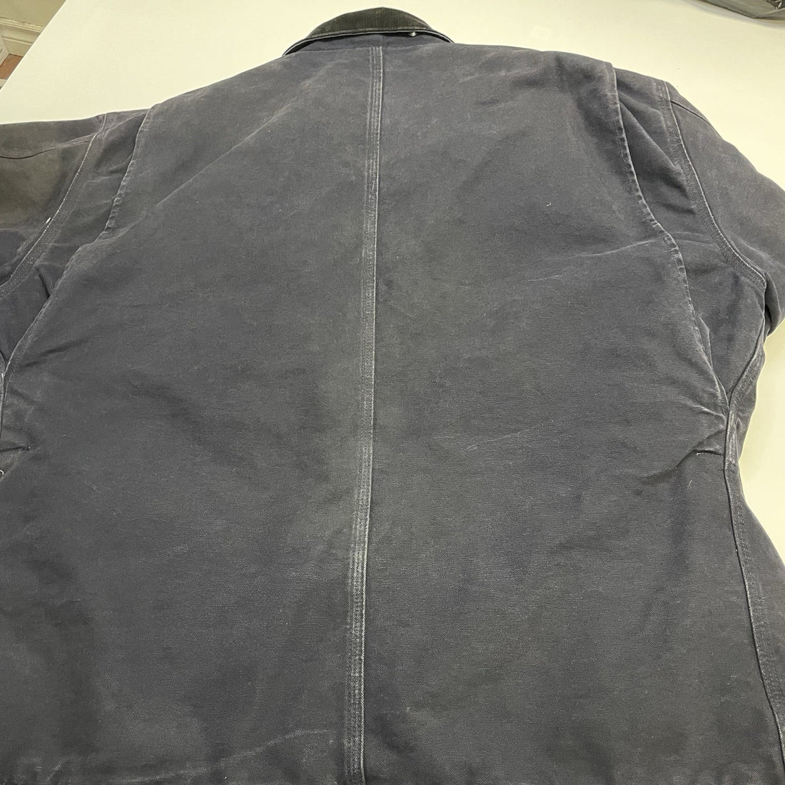 Vintage Carhartt Canvas Arctic Work Jacket Size 2XL Blue