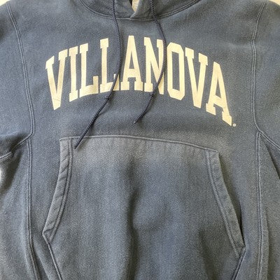 Villanova Wildcats Champion Reverse Weave Sweatshirt Hoodie Size Small NCAA