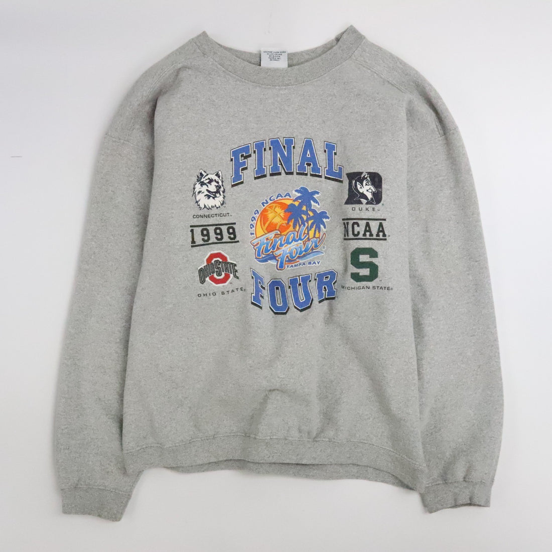 Vintage March Madness Final Four Basketball Sweatshirt Large 1999 90s NCAA