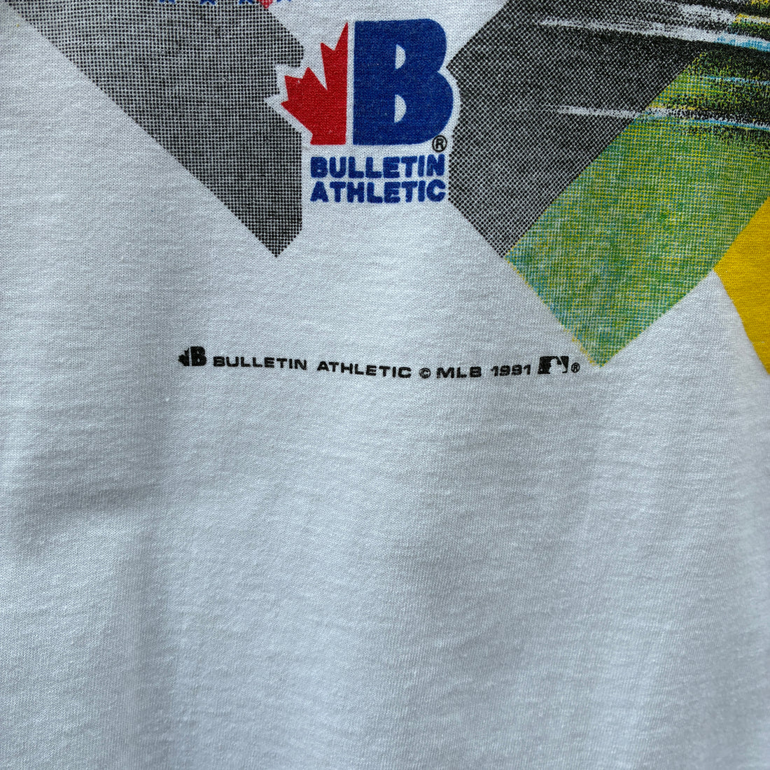 1991 Bulletin Toronto Blue Jays All Star Game T-Shirt XL MLB
