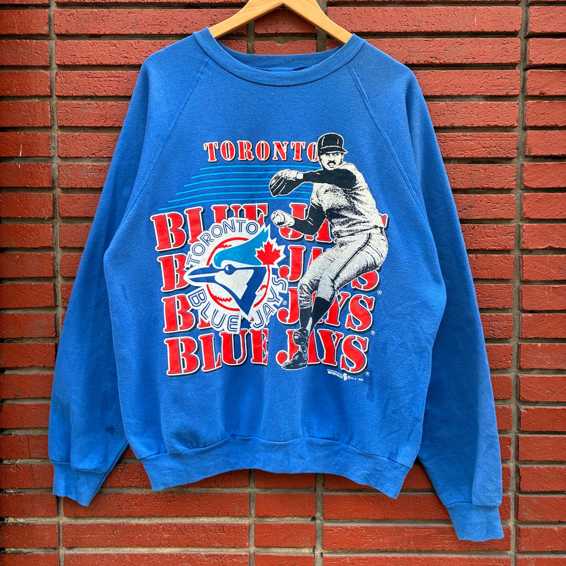 1993 Toronto Blue Jays Sweatshirt Crewneck L MLB