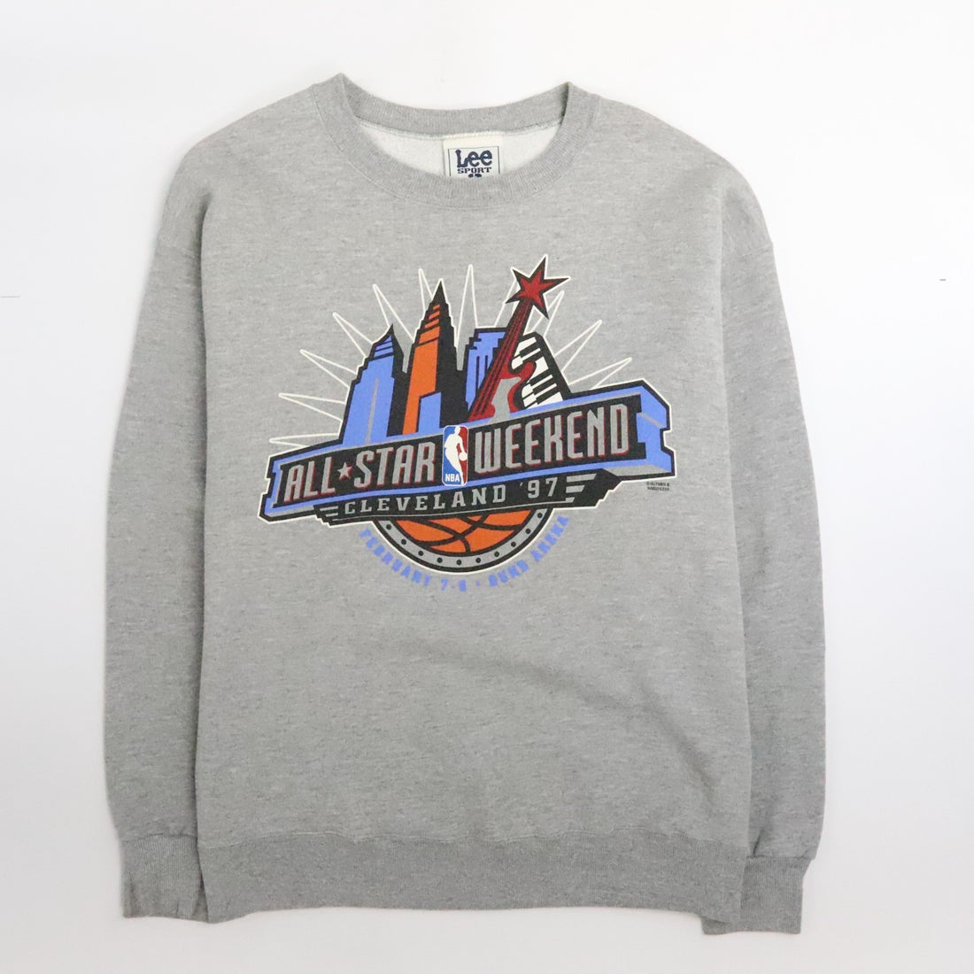 Vintage NBA All Star Weekend Crewneck Sweatshirt Size Large 1997 90s