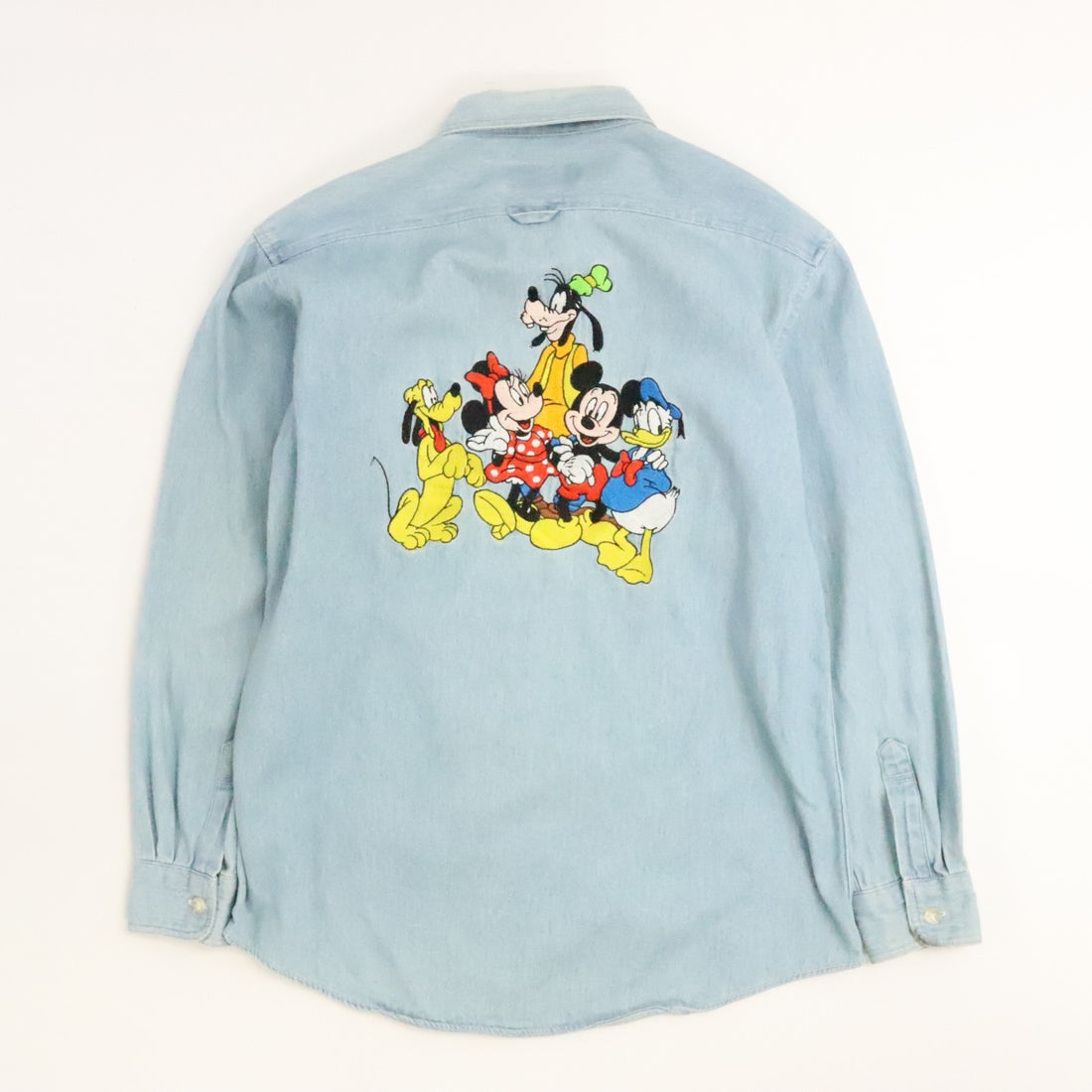 Tokyo Disneyland Denim Button Up Shirt Size Small