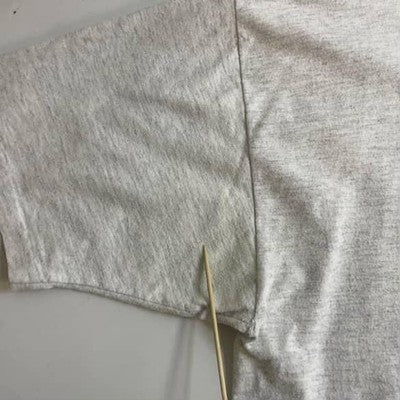 Vintage Adidas T-Shirt Size Large Double Sided 90s