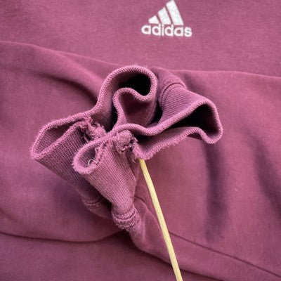 Vintage Adidas Sweatshirt Hoodie Size XS Red