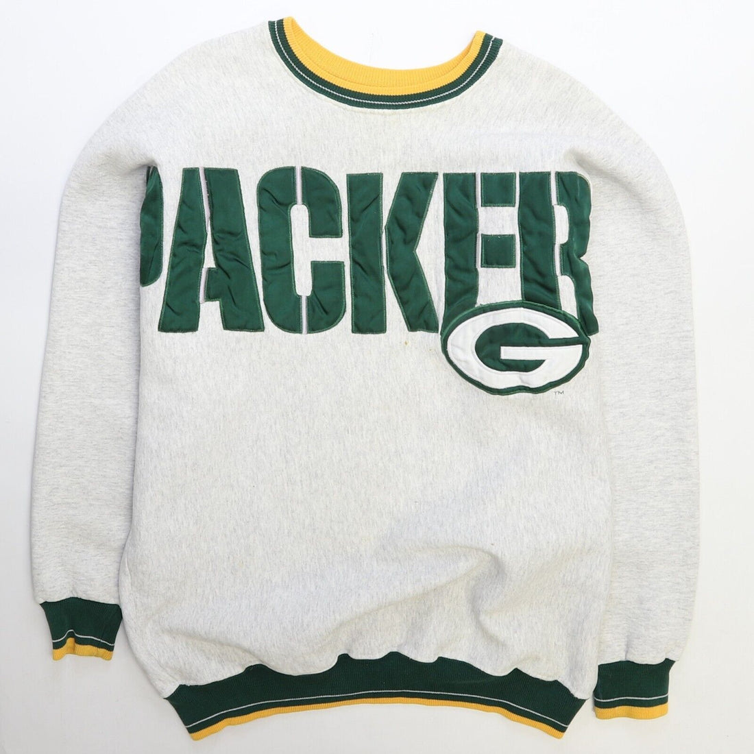 Vintage Green Bay Packers Legends Spell Out Sweatshirt Crewneck Size 2XL NFL