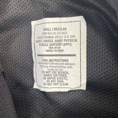 Vintage US Army Army Physical Fitness Uniform Windbreaker Light Jacket Small