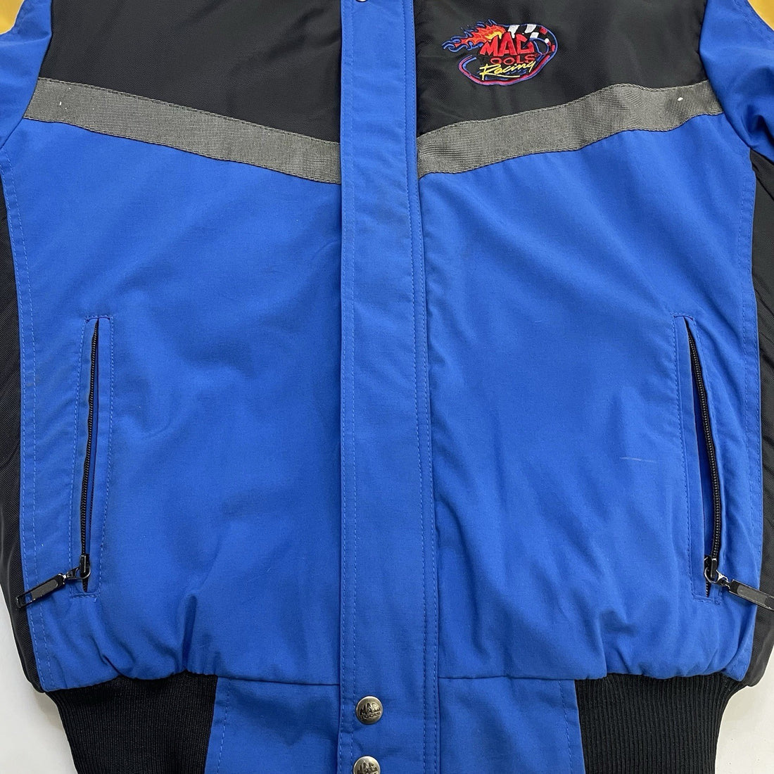 Vintage Mac Tools Racing Bomber Jacket Size Small